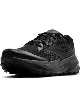 Black/Black/Ebony Women's Trail Running Shoes - Lightweight, Durable
